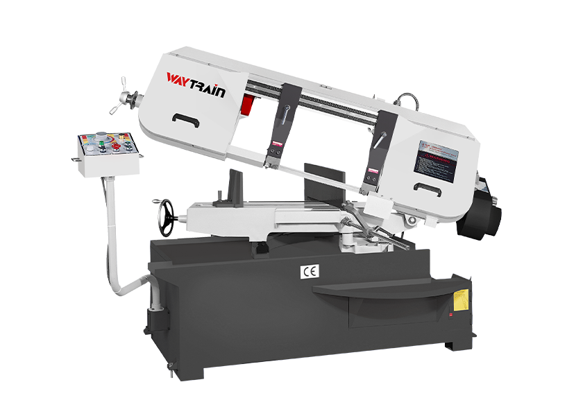 13" Industrial Horizontal Metal Cutting Band Saw - Semi-Auto