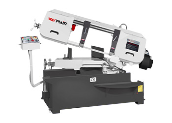 13" Industrial Horizontal Metal Cutting Band Saw - Semi-Auto
