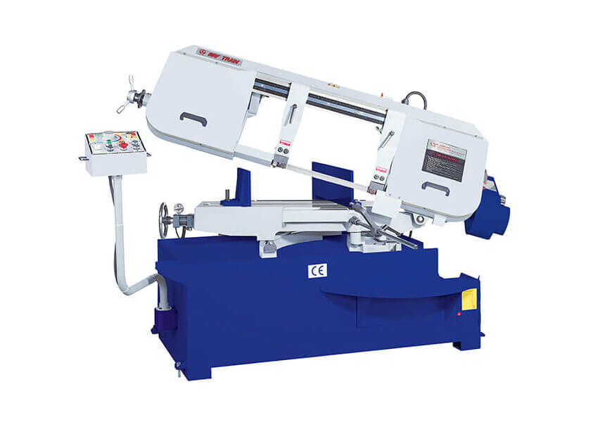 13" Industrial Horizontal Metal Cutting Band Saw - Semi-Auto