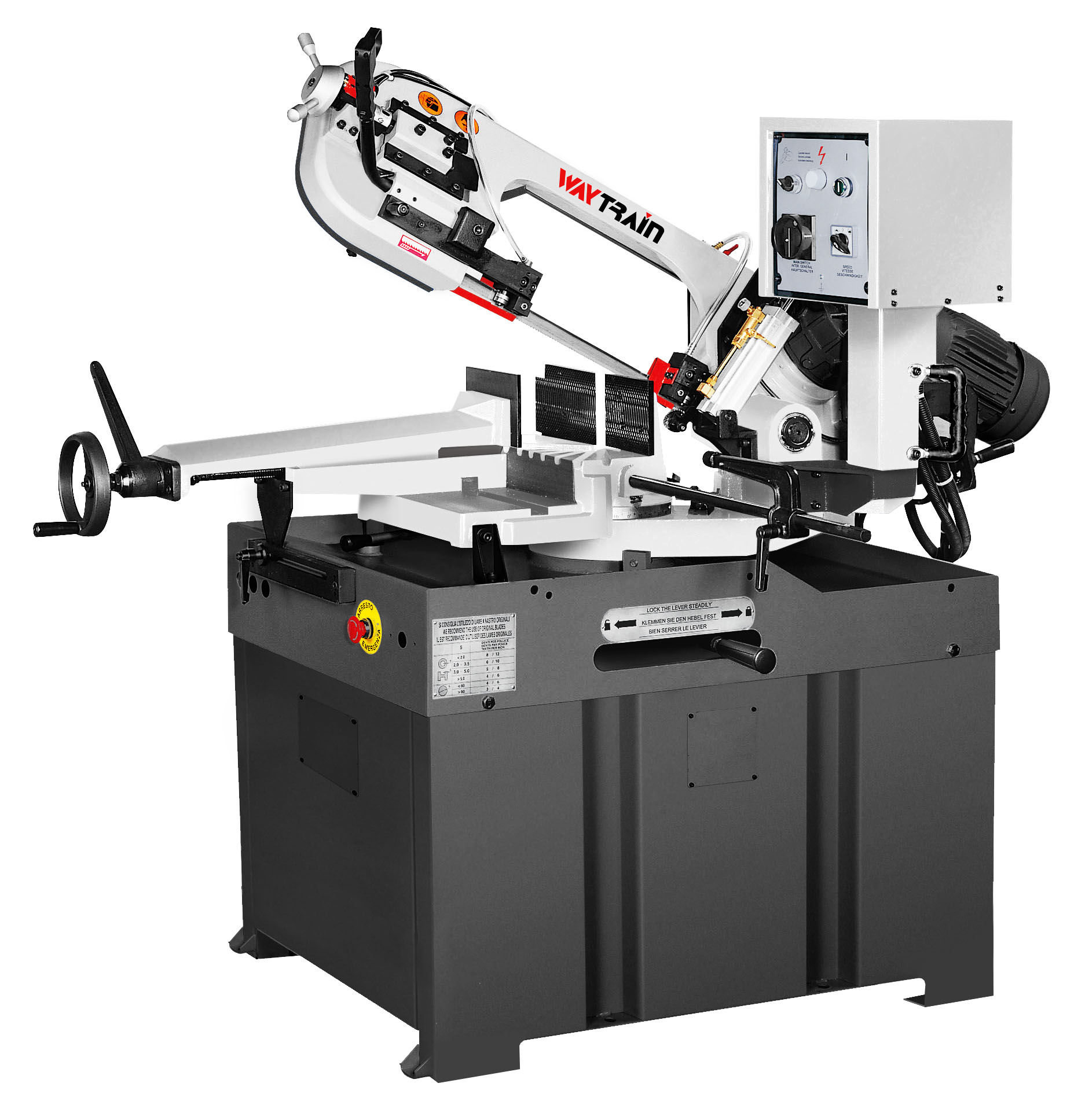 WE 270DS DSV 9 European Manual Band Saw Experience The Difference 