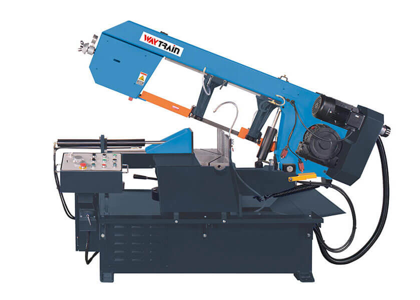 13" Double Miter Cutting Band Saw - Semi-Auto
