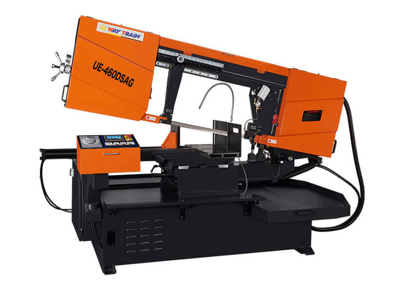 18" Double Miter Cutting Band Saw - Semi-Auto